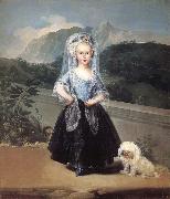 Maria Teresa de Borbon y Vallabriga, Francisco Goya